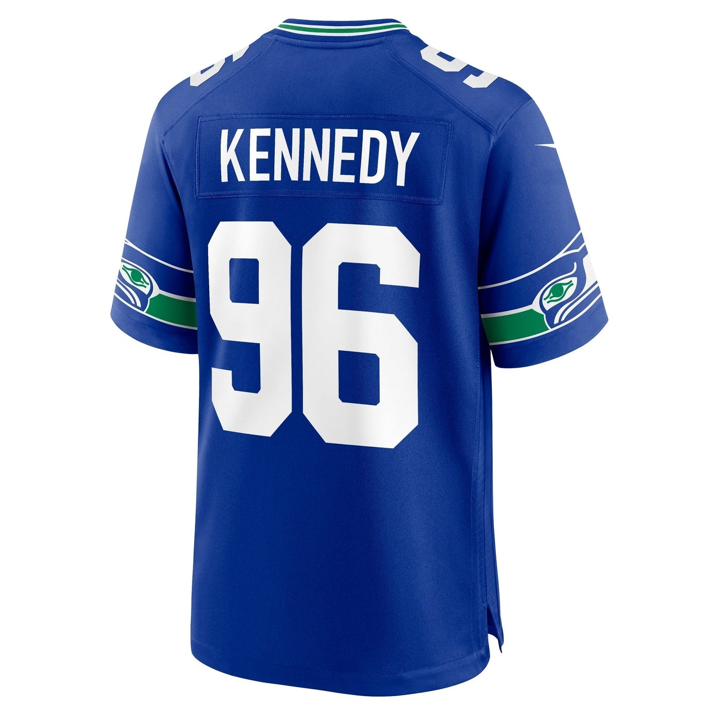 Cortez Kennedy Seattle Seahawks Throwback Retired   Game Jersey - Royal