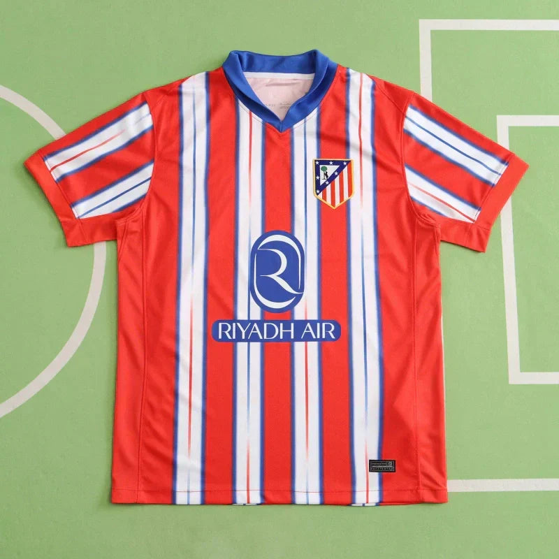 Atlético de Madrid Home Jersey 2024/25 | Fan Version La Liga Football Shirt with Name & Number