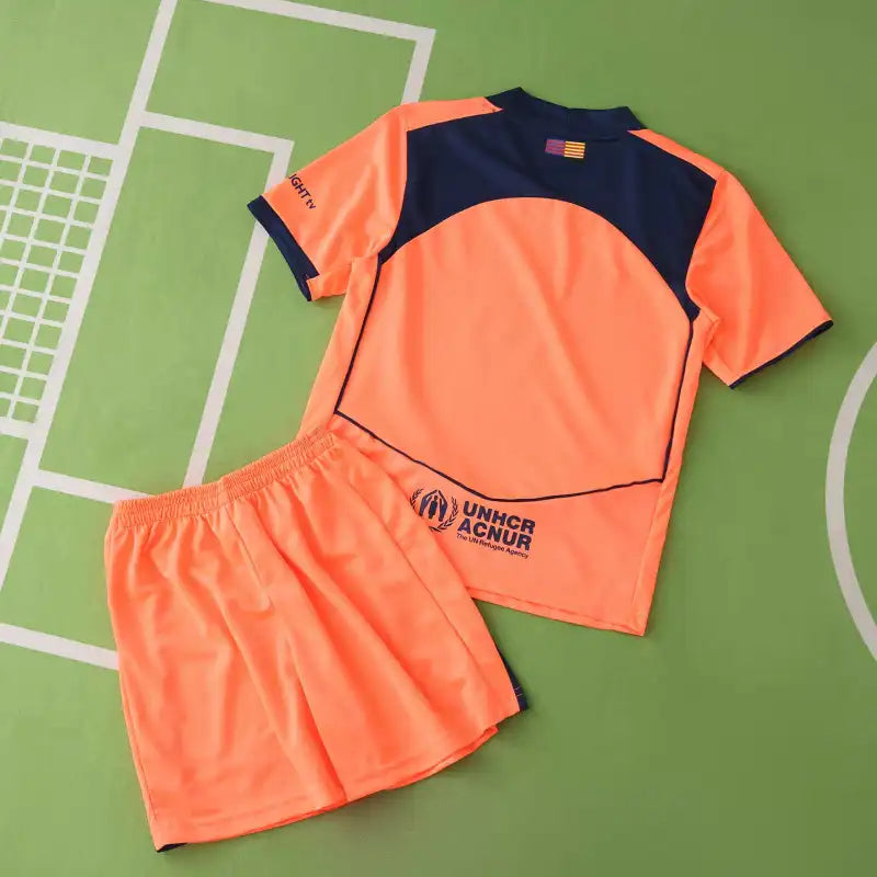 FC Barcelona Third Kids Jersey Kit 2025/26 – Customizable Name & Number
