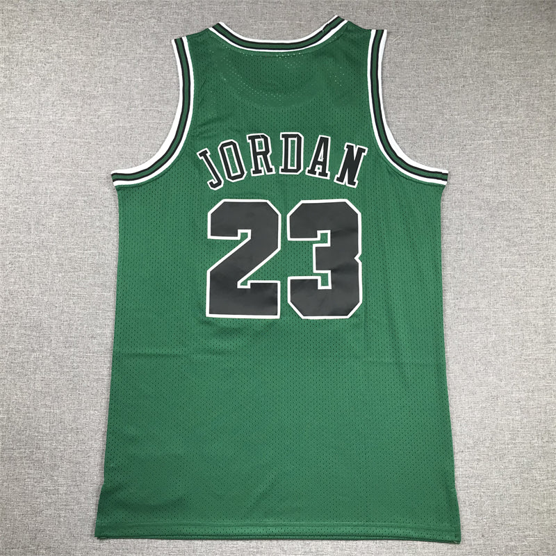Michael Jordan #23 Chicago Bulls Mitchell & Ness Green 1997-98 St. Patrick's Day Hardwood Classics Swingman Jersey