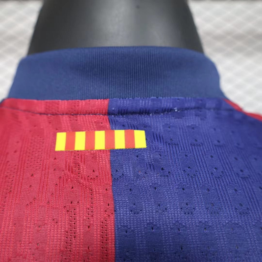 2024/25 FC Barcelona Home Player Version Jersey - Men's