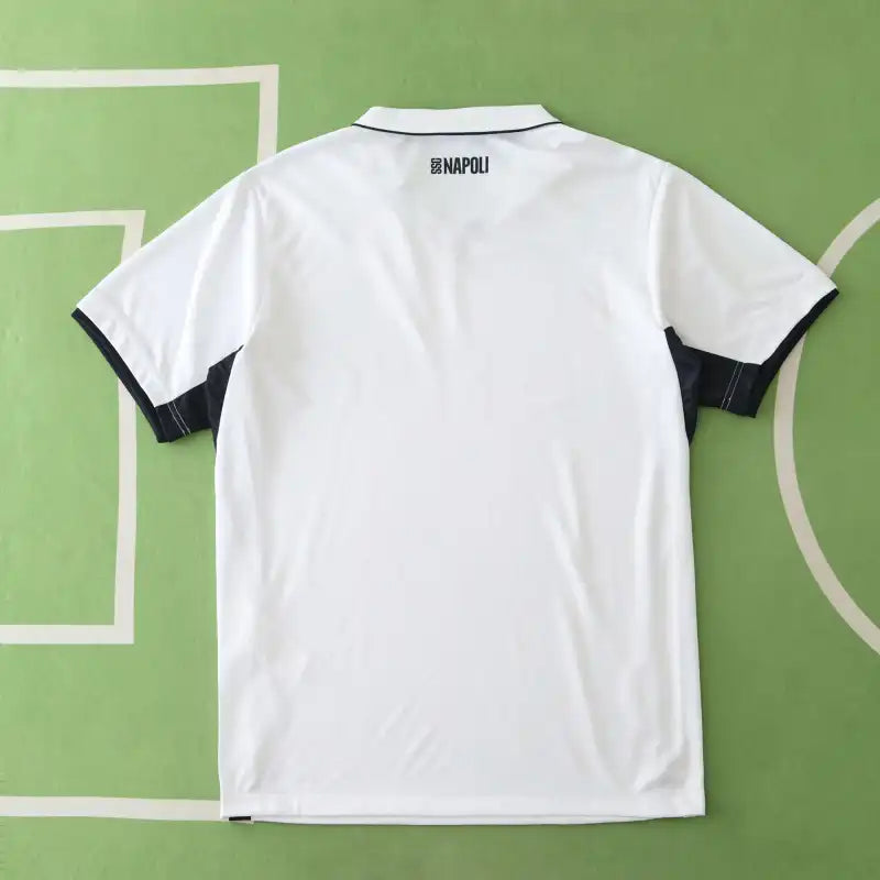 SSC Napoli Away Jersey 2024/25 – Fan Version | White & Black Football Kit