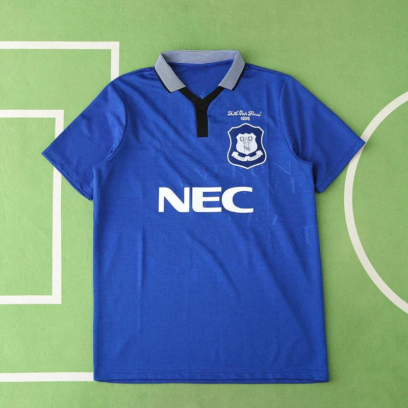Everton F.C. Home Retro Fan Jersey 1995/96 — FA Cup Final NEC Edition