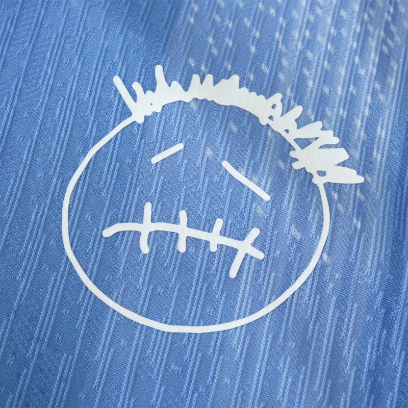 Tottenham Hotspur x Travis Scott Away Special Edition Fan Version 2024/25 – Light Blue Stripe Cactus Jack Jersey