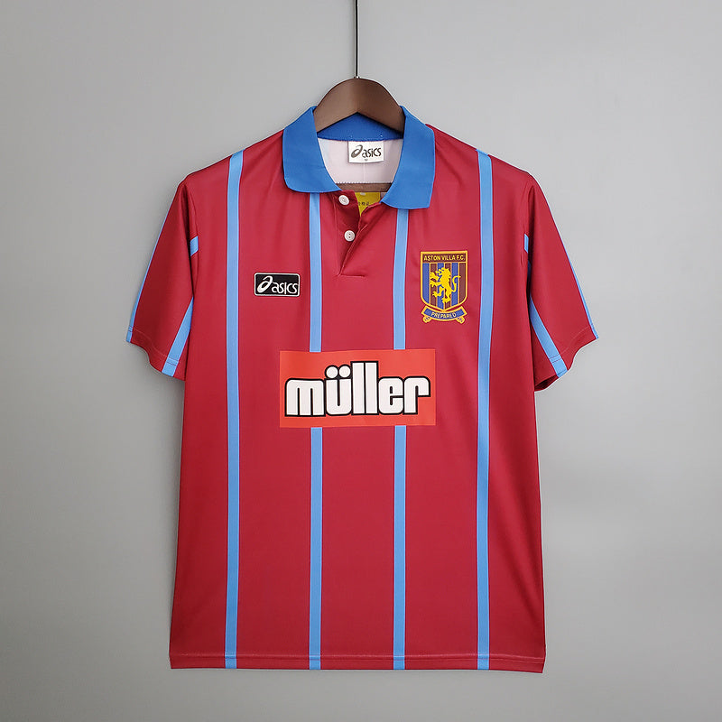 Aston Ville 1993 - 95 Home Jersey