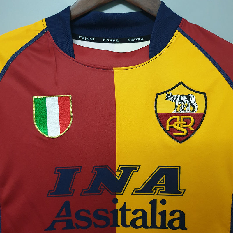 AS Roma 01/02 Champions league Home Jersey
