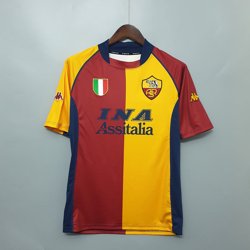 AS Roma 01/02 Champions league Home Jersey