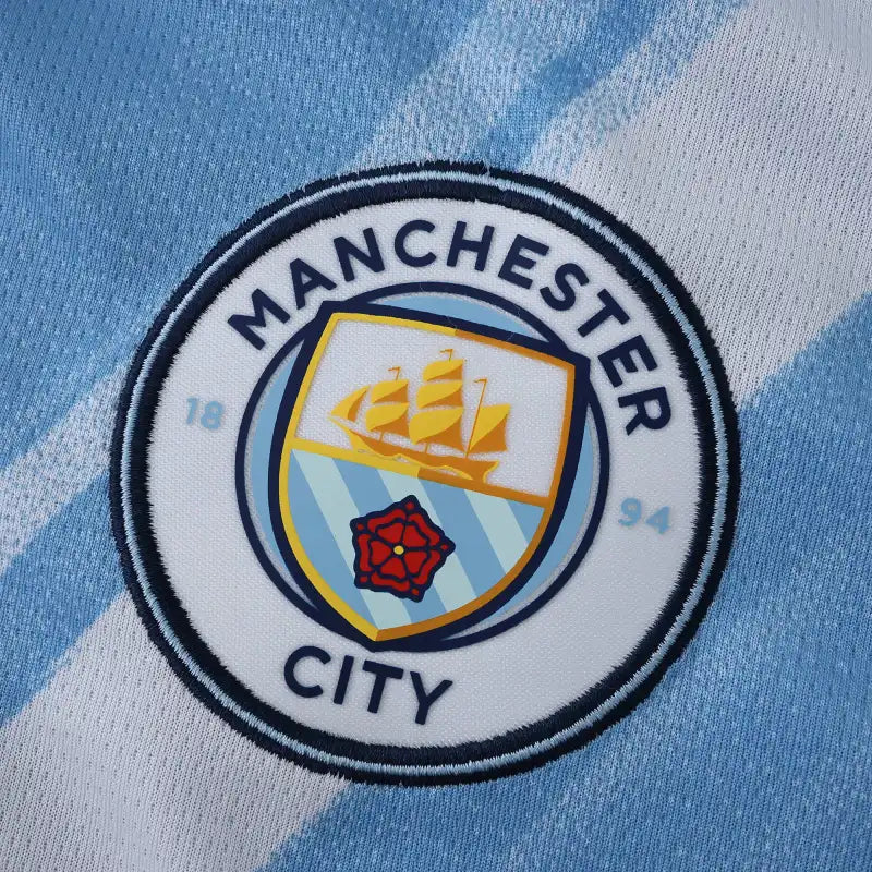 Manchester City Home Jersey 2025/26 | Fan Version Football Shirt with Name & Number