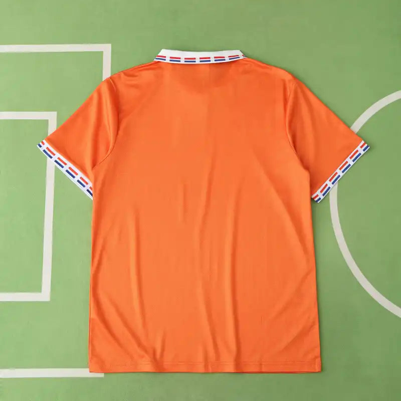 Netherlands National Team 1996 Home Retro Jersey – Orange Euro 96 Fan Version