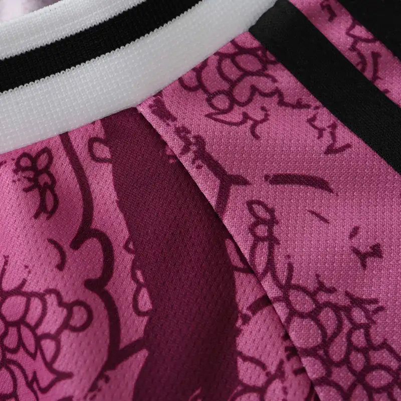Real Madrid 2024/25 Pink Floral Pattern Concept Jersey – Islamic Art Adidas Fan Version