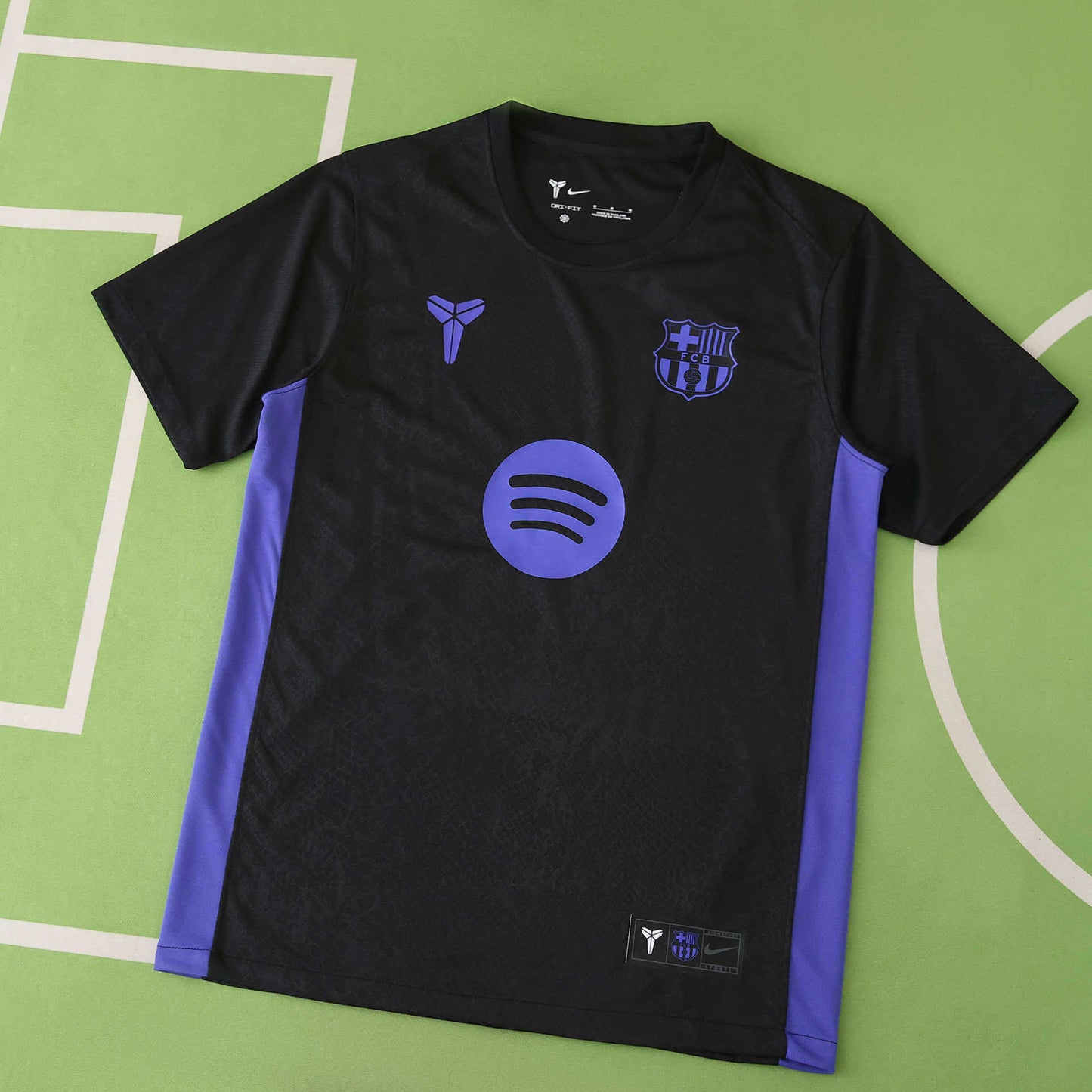 FC Barcelona x Kobe Bryant Concept Fan Jersey 2025/26 — Black & Purple Nike Dri-FIT