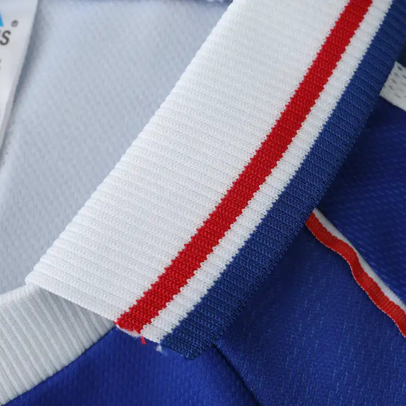France National Team 1998 Home Retro Fan Jersey – World Cup Vintage Football Shirt