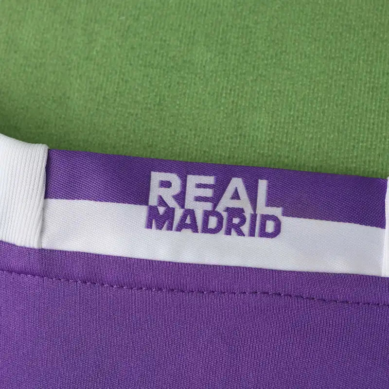 Real Madrid CF Away Retro Fan Version 2016/17 – Purple & White Adidas UCL Season Football Jersey | Ronaldo #7 Edition
