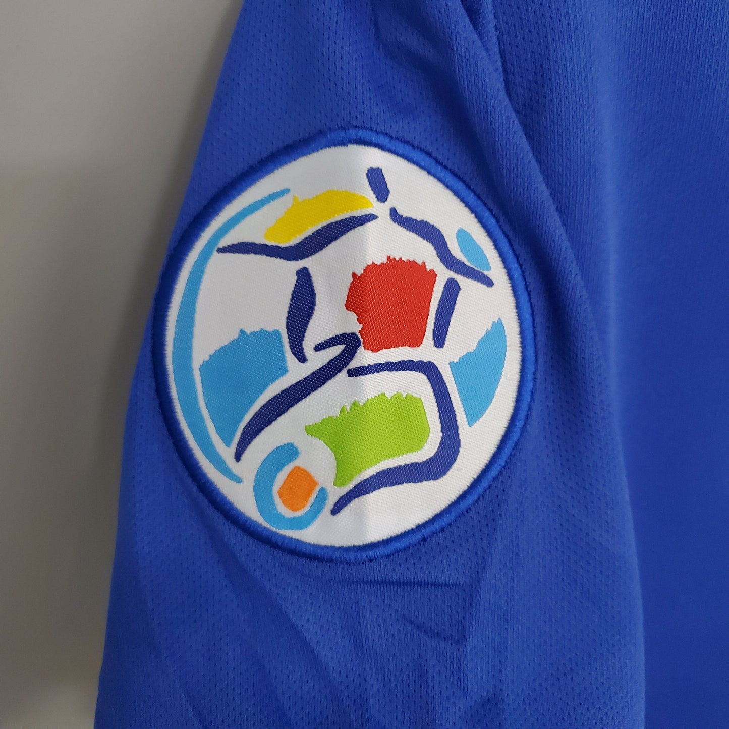 Italy 1996 Euro Home Retro Soccer Jersey – Nike FIGC Azzurro Del Piero Maldini Zola Kit