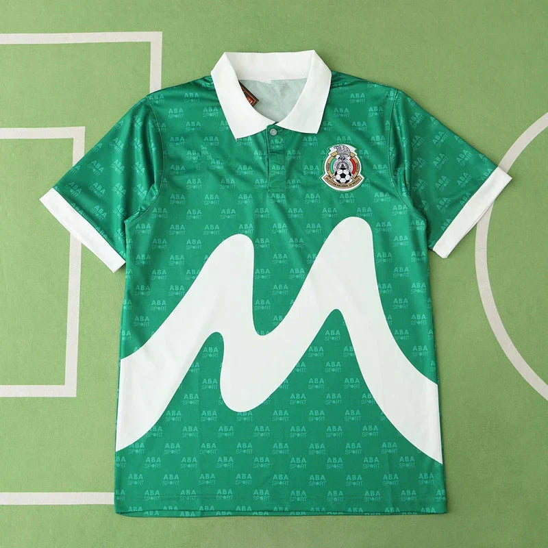 Mexico National Team 1995 Home Retro Jersey – Classic Green Fan Version