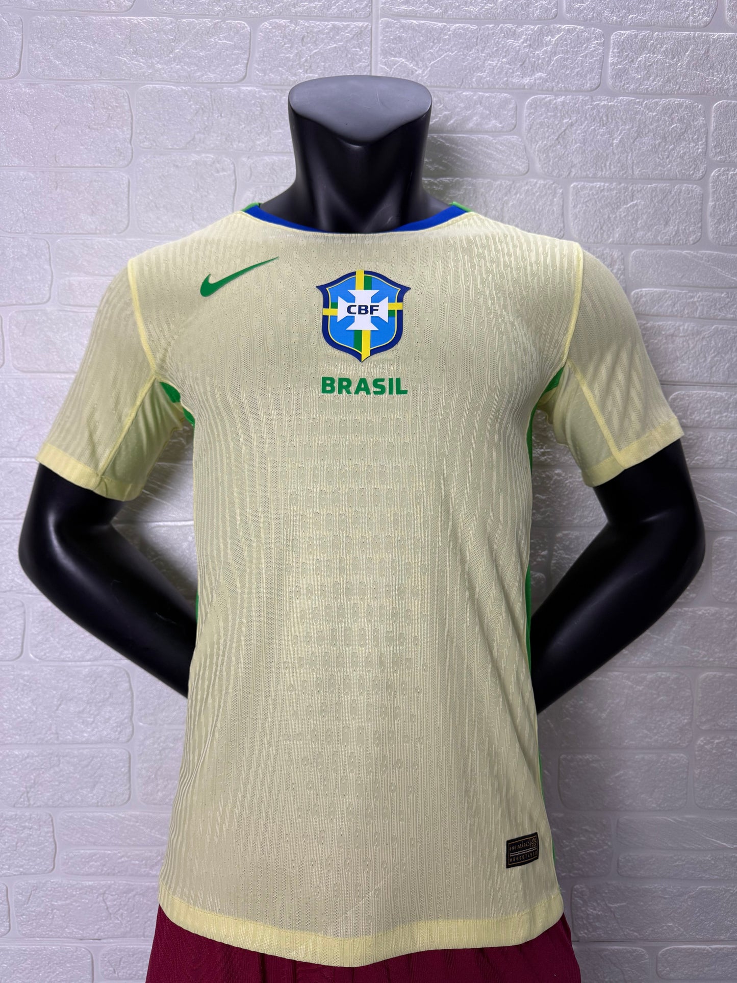 2025-26 Brazil Home Player Version Jersey - Men's