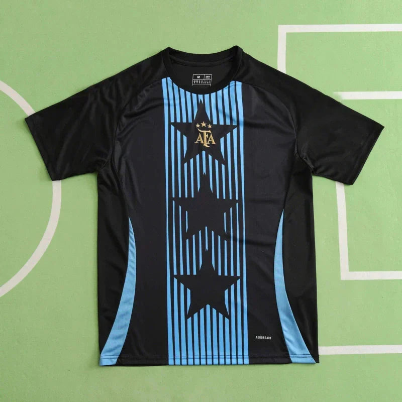 Argentina National Team Black Training Jersey Fan Version 2024