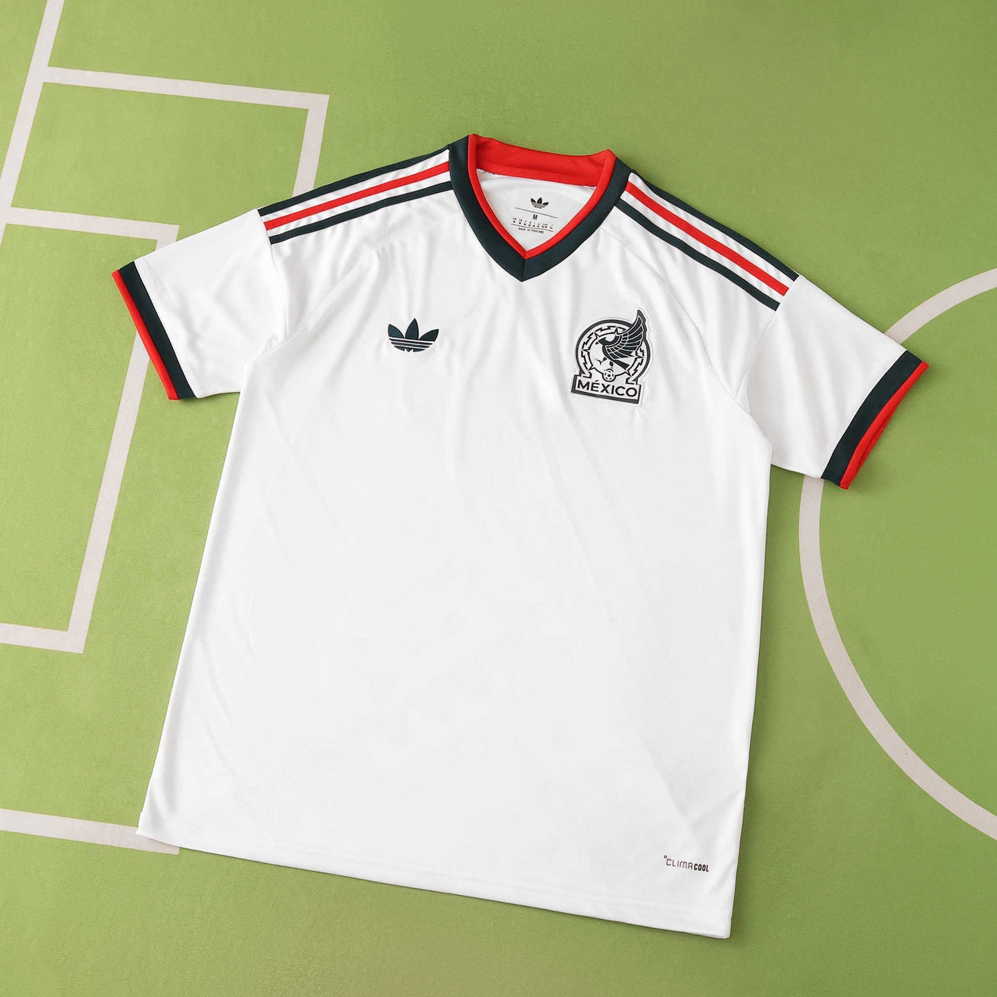 Mexico Away Jersey 2026 FIFA World Cup – Adidas Originals White Retro Kit | El Tri Fan Version