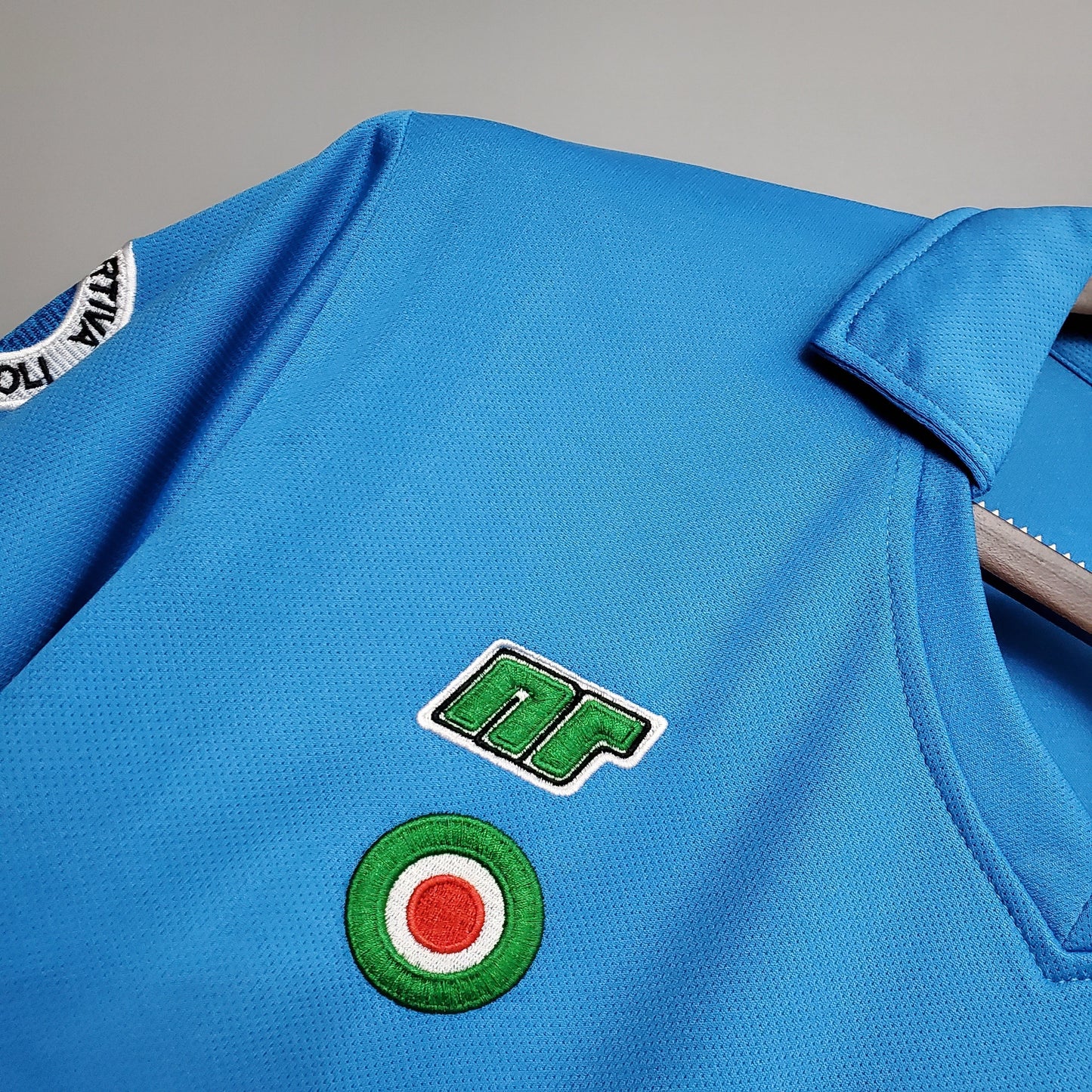 Napoli 1987-88 Home Retro Jersey – Ennerre Sky Blue Buitoni Maradona Serie A Scudetto Football Shirt