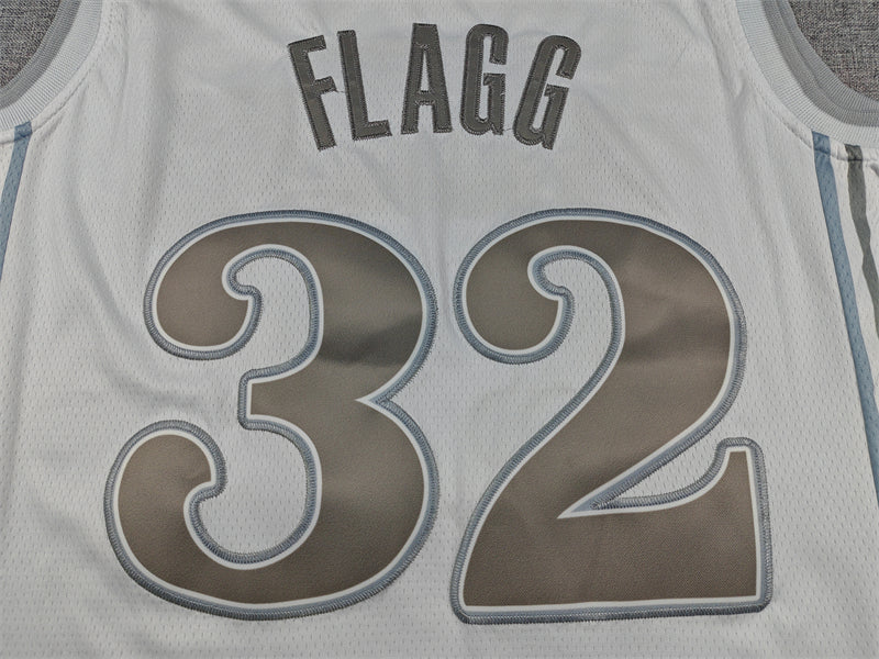 Cooper Flagg #32 Dallas Mavericks City Edition Swingman Jersey 2024/25 – White