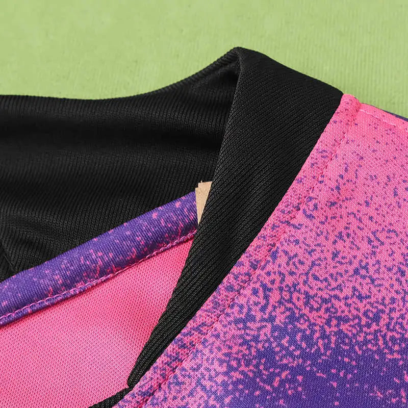 PSG 2020/21 Fourth Jersey – Pink Purple Tie-Dye Spray Paint Fan Version