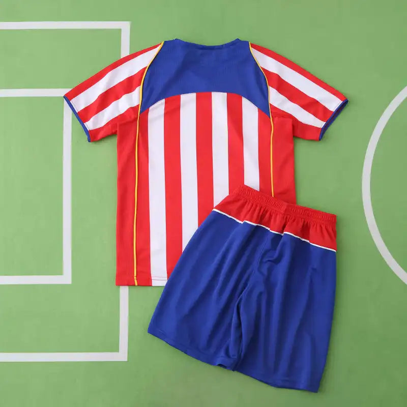Atlético de Madrid Home Retro Kids Kit 2004/05