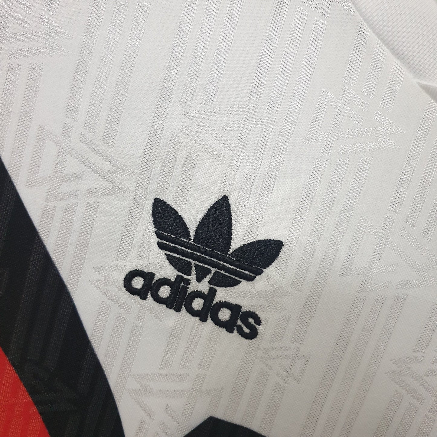 West Germany 1990 World Cup Home Retro Soccer Jersey – Adidas DFB Matthaus Klinsmann Voller Brehme Kit