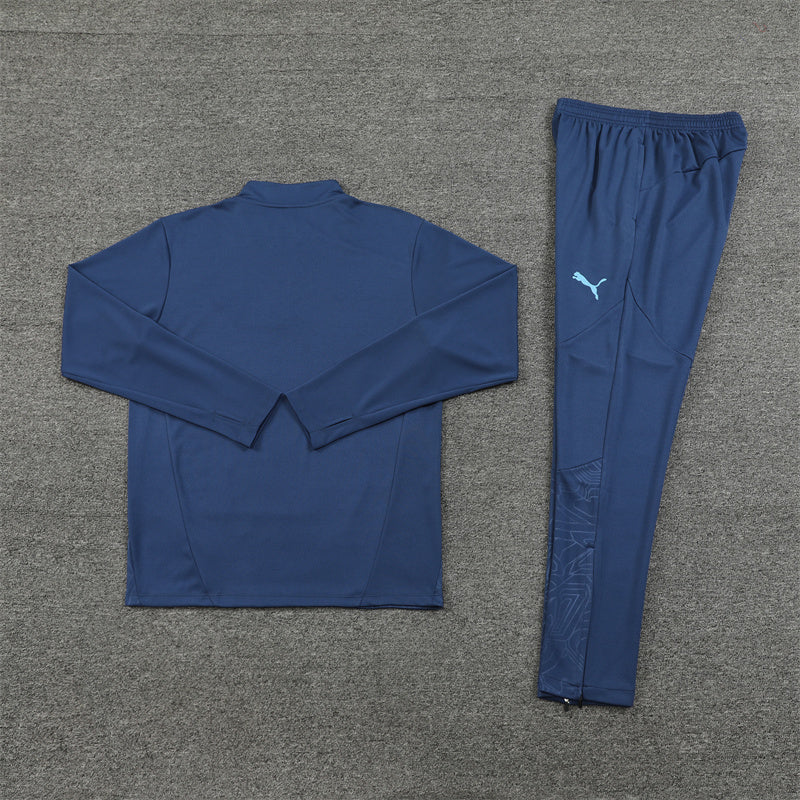Manchester City Training Suit 2024/25 | Navy Blue Tracksuit