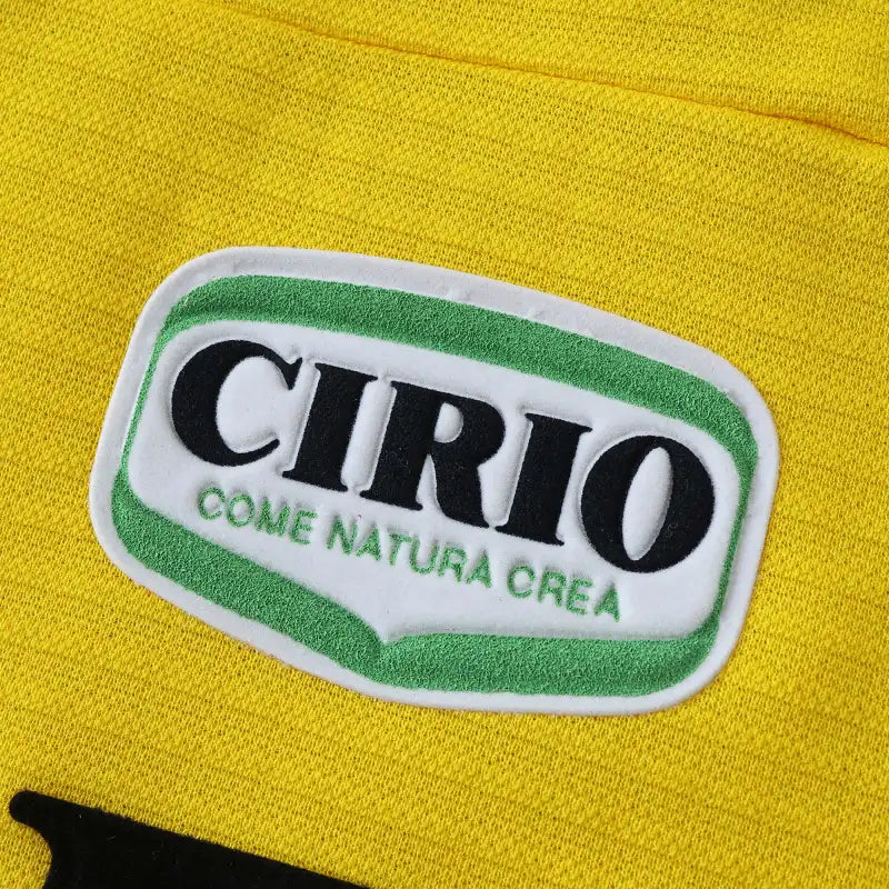 S.S. Lazio 1998/99 Third Retro Jersey – Yellow Fan Version | Classic CIRIO Kit