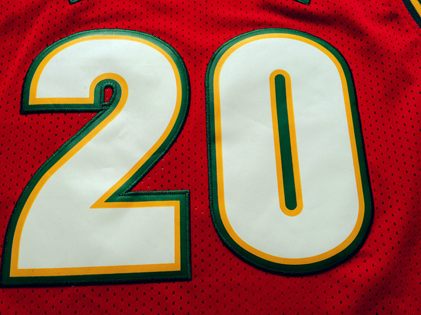 Gary Payton #20 Seattle SuperSonics Red 1997-98 Hardwood Classics Swingman Jersey – Mitchell & Ness