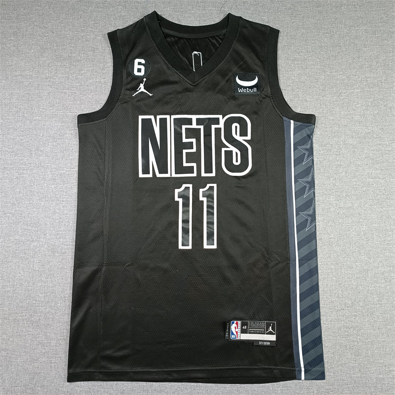 Kyrie Irving #11 Brooklyn Nets 2022/23 Statement Edition Swingman Jersey – Black Jordan Brand