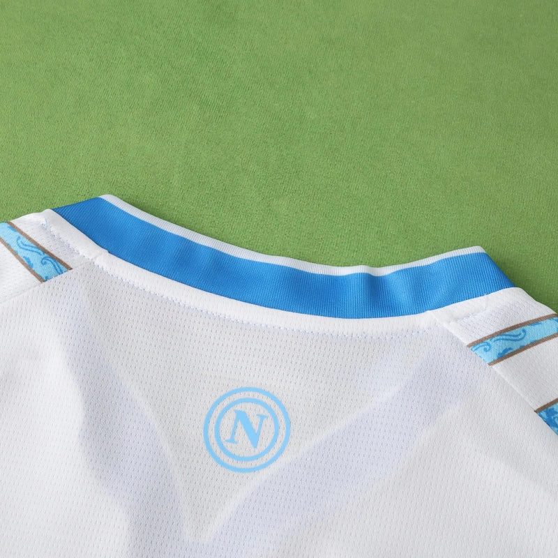 S.S.C. Napoli 25/26 Training Jersey – EA7 Fan Version (White)
