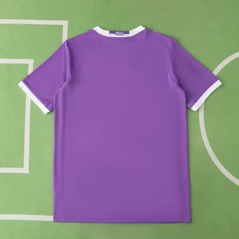 Real Madrid CF Away Retro Fan Version 2016/17 – Purple & White Adidas UCL Season Football Jersey | Ronaldo #7 Edition