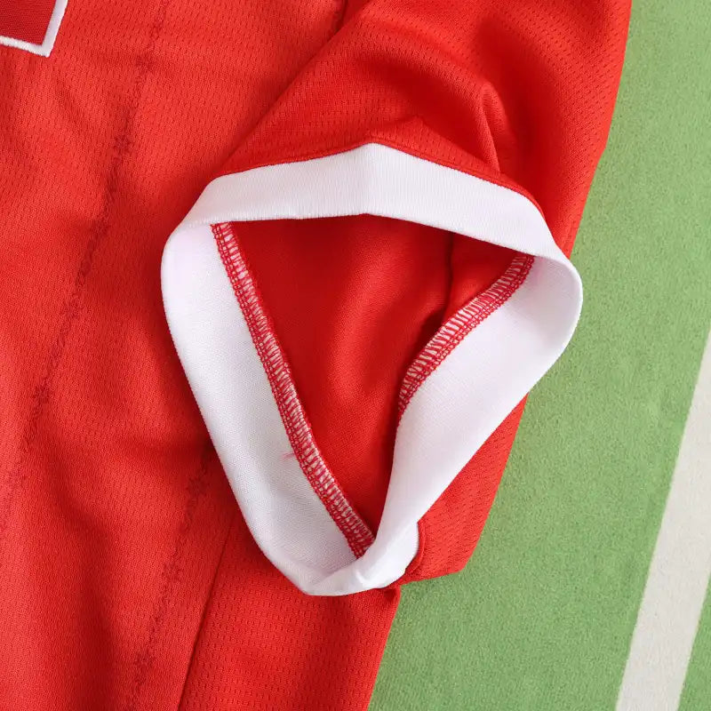 Switzerland 2024 Home Fan Jersey – Red & White | UEFA Euro | ASF/SFV Crest | Swiss National Team Kit