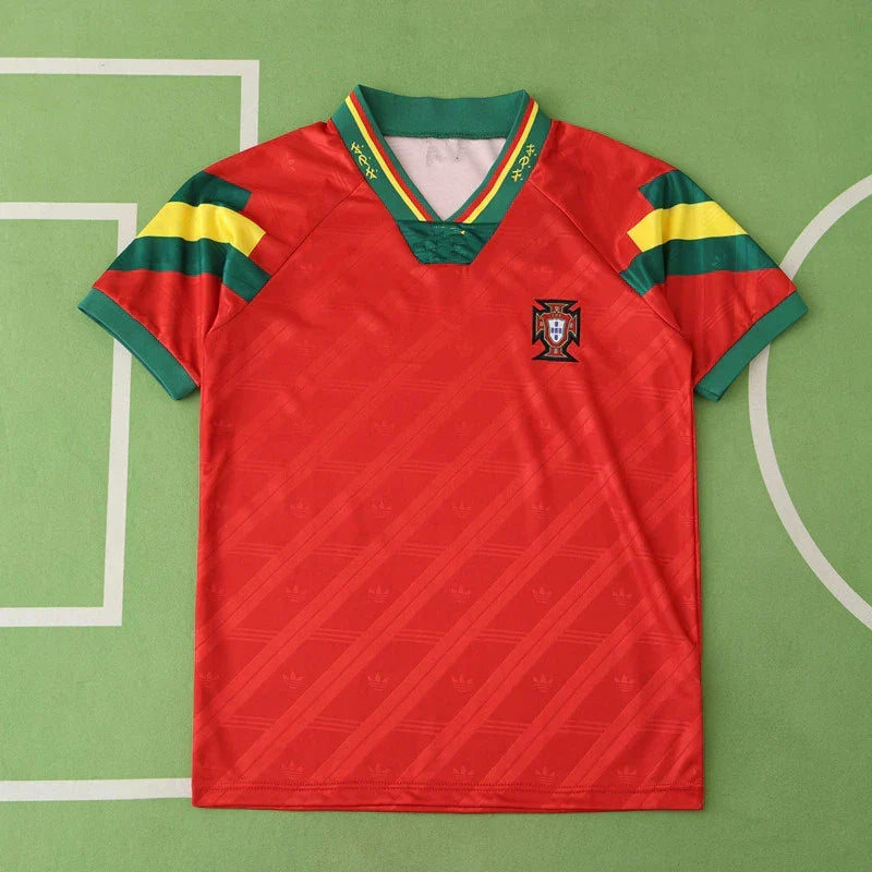 Portugal Home Retro Jersey 1992 | Classic Fan Version Football Shirt