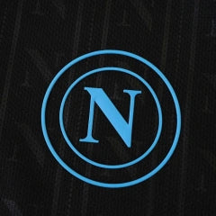 S.S.C. Napoli Third Kit Fan Version 2025/26 – EA7 Black Football Jersey | Custom Name & Patch