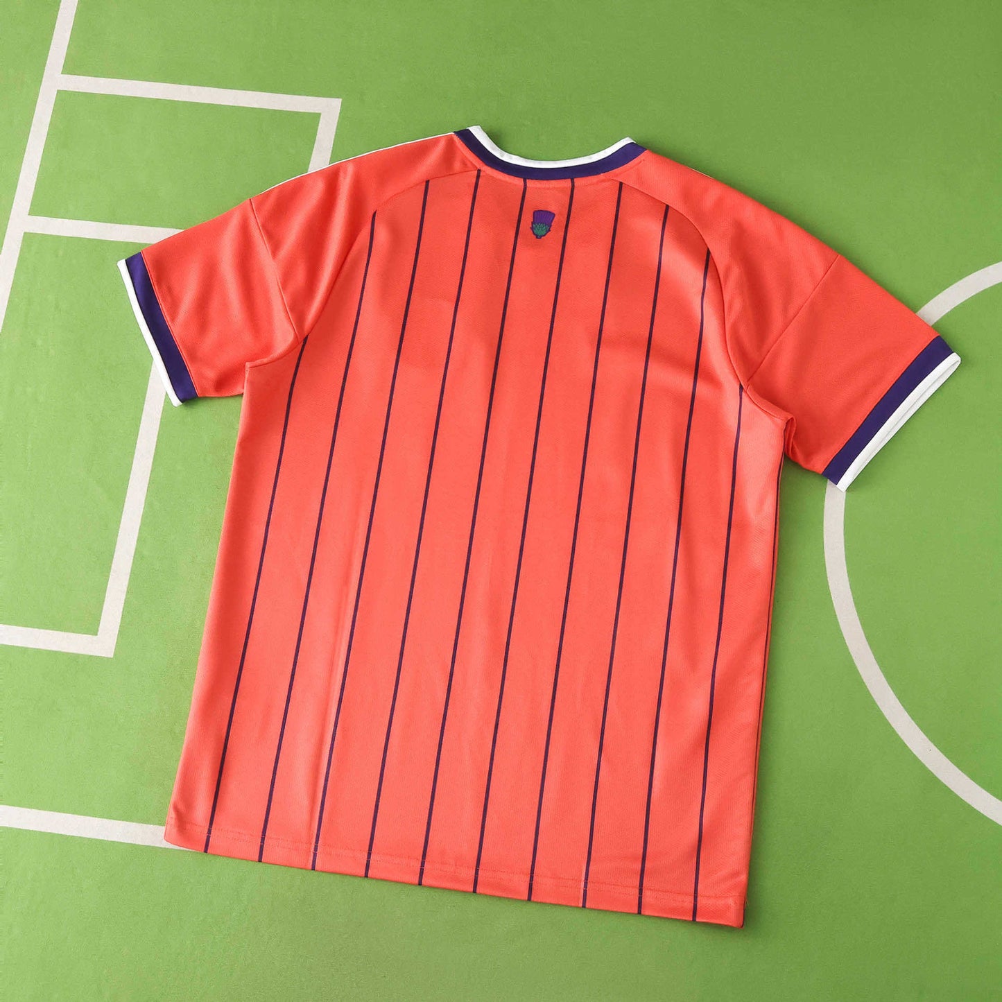 2026 FIFA World Cup Scotland Away Jersey – Tartan Army Orange Pinstripe Fan Kit