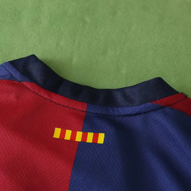 FC Barcelona x Spotify 2024/25 Home 125th Anniversary Fan Version Soccer Jersey