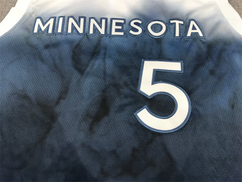 Anthony Edwards #5 Minnesota Timberwolves Blue 2023-24 City Edition Swingman Jersey – Nike Land of 10,000 Lakes
