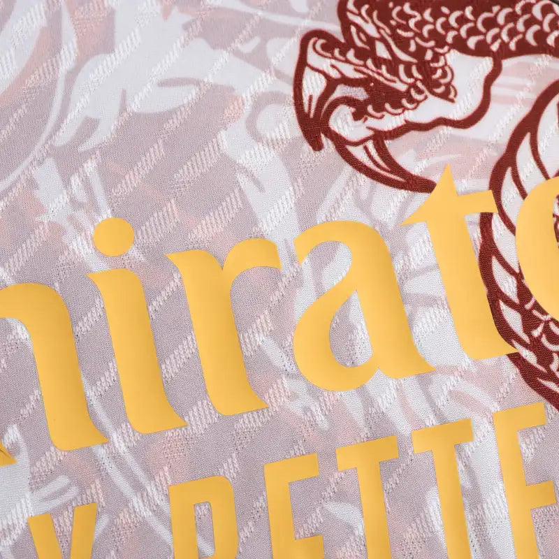 Real Madrid CF Year of the Dragon Special Edition Jersey 2024/25 – Pink Dragon Print Football Shirt