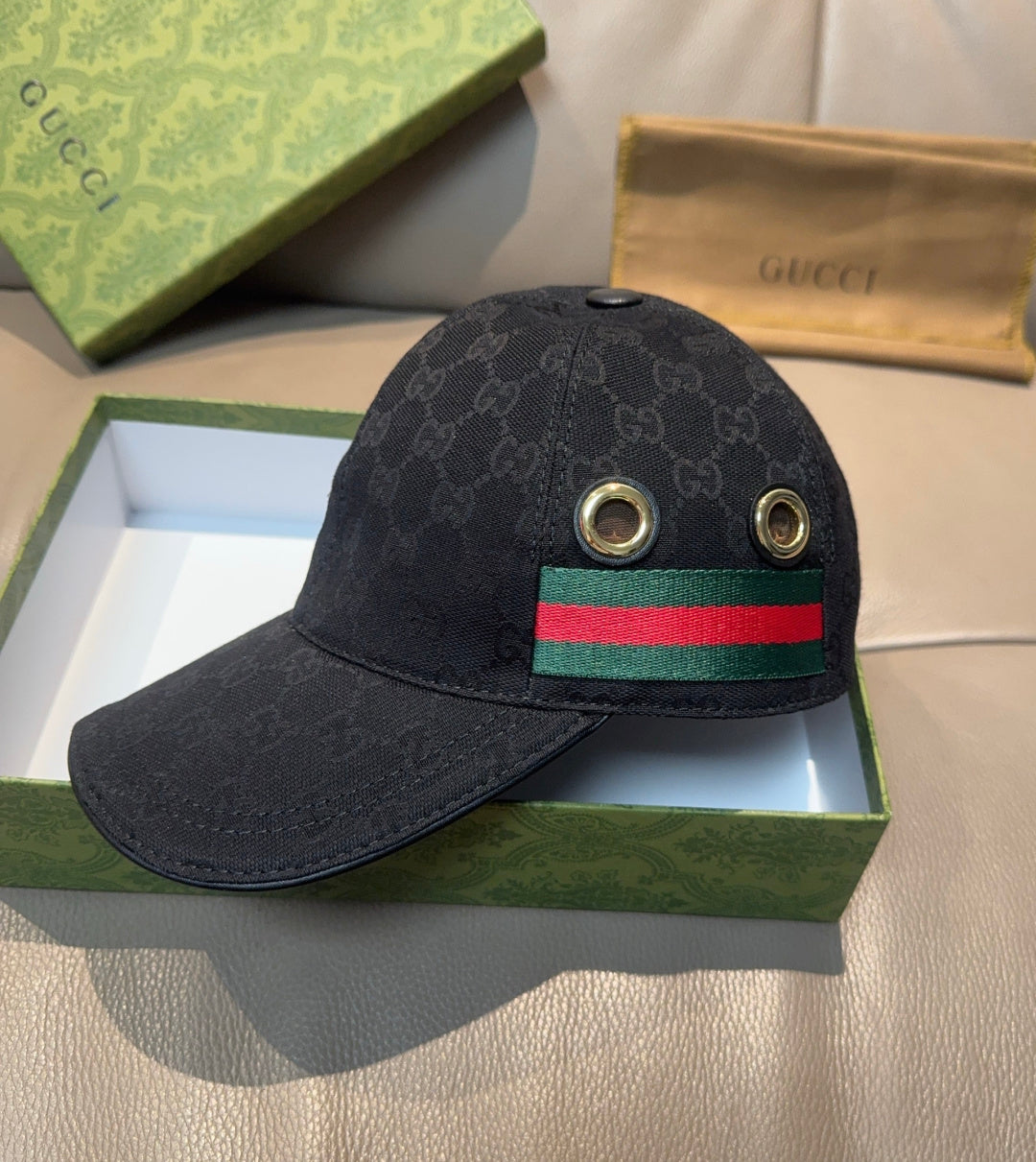 Gucci Canvas Baseball Cap - image 2