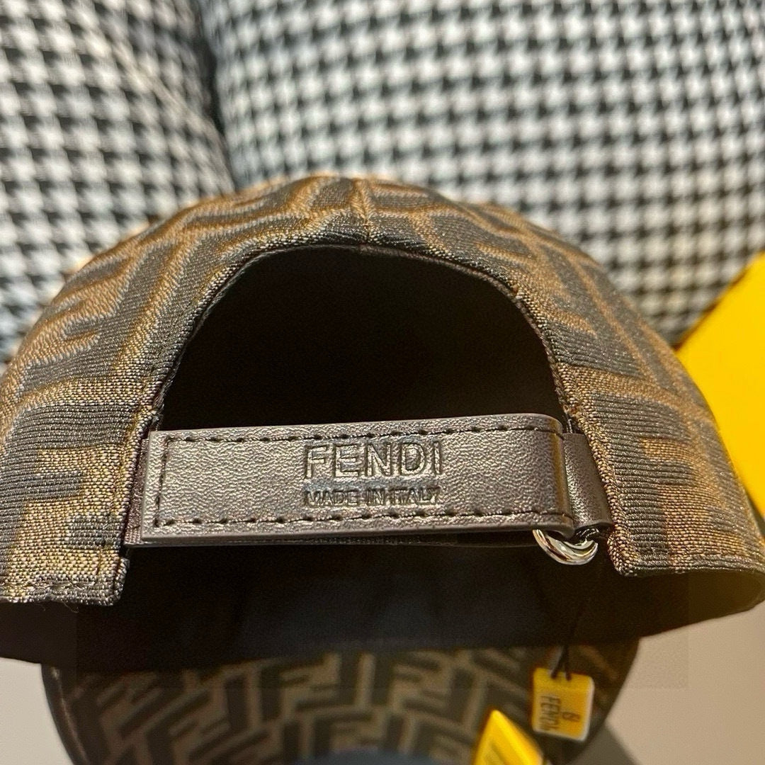 Fendi Canvas Baseball Cap - image 8