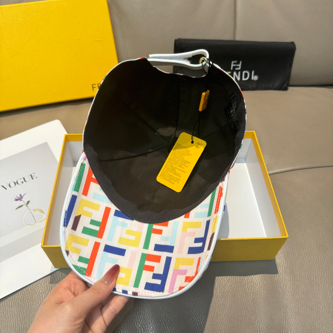 Fendi Canvas Baseball Cap - image 7