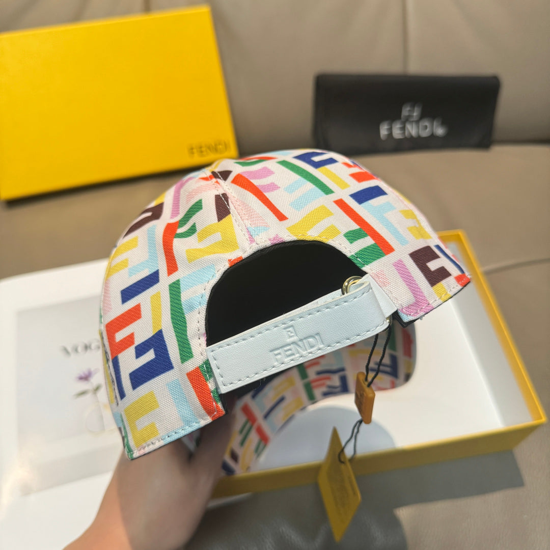 Fendi Canvas Baseball Cap - image 8