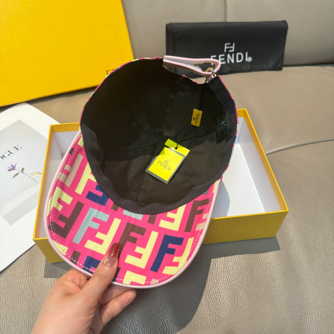 Fendi Canvas Baseball Cap - image 7