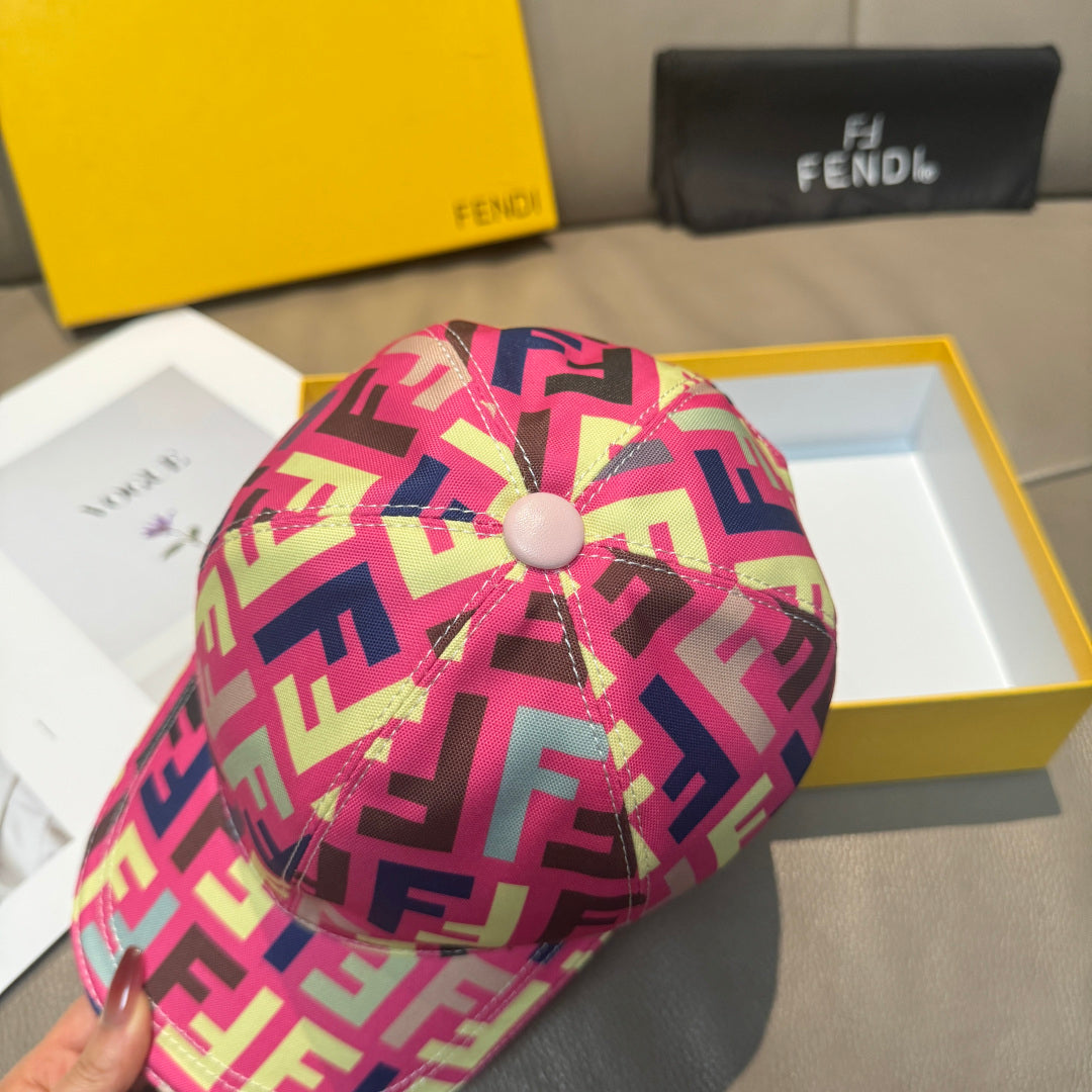 Fendi Canvas Baseball Cap - image 6