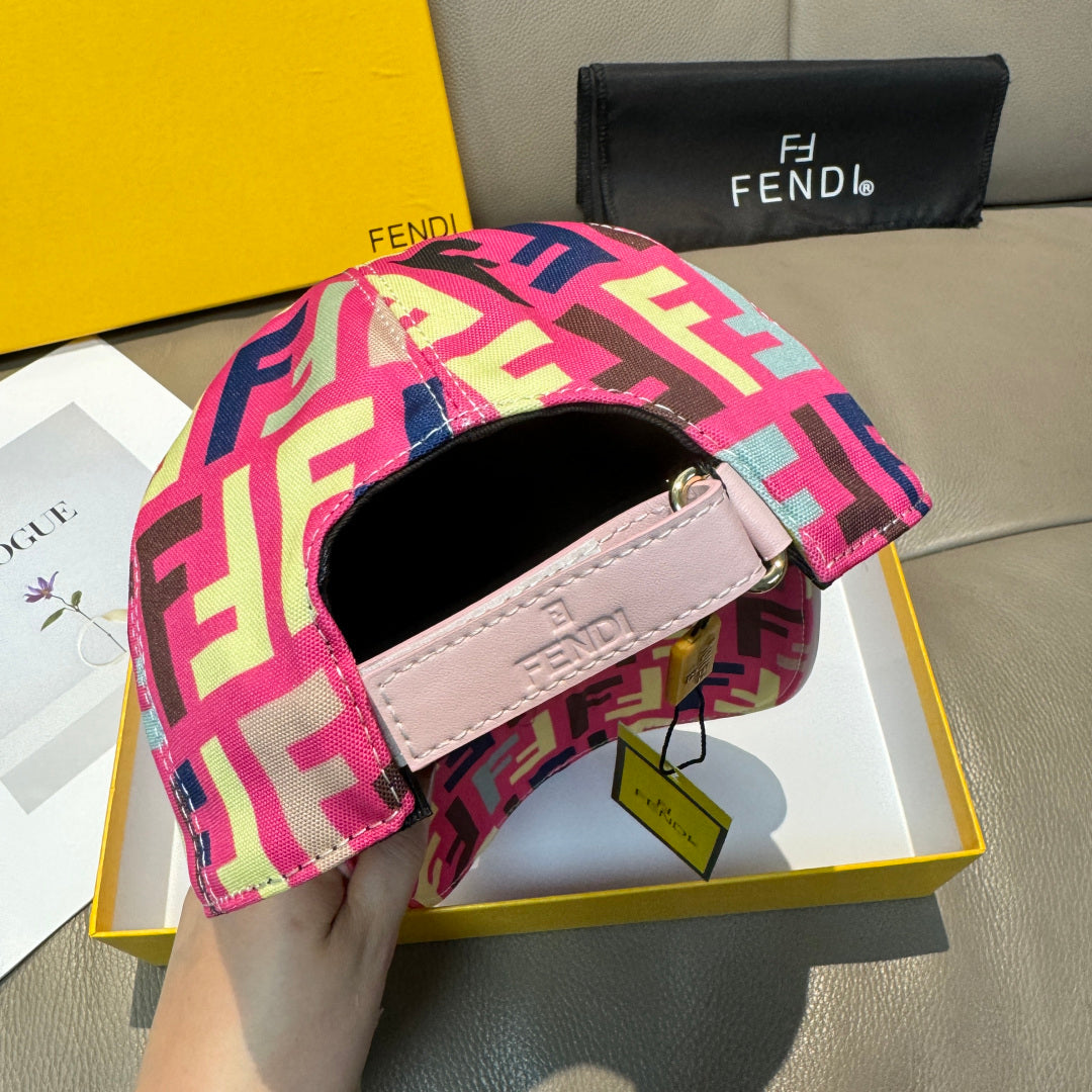Fendi Canvas Baseball Cap - image 8
