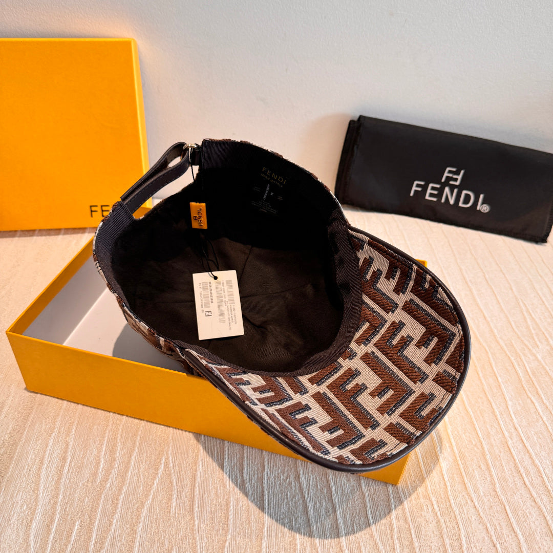 Fendi Canvas Baseball Cap - image 7