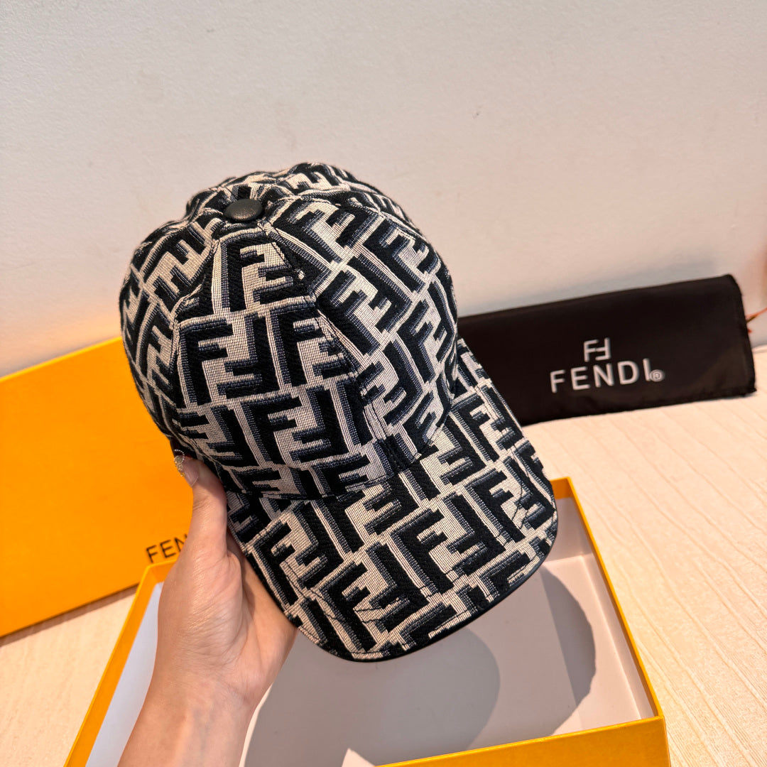 Fendi Canvas Baseball Cap - image 4
