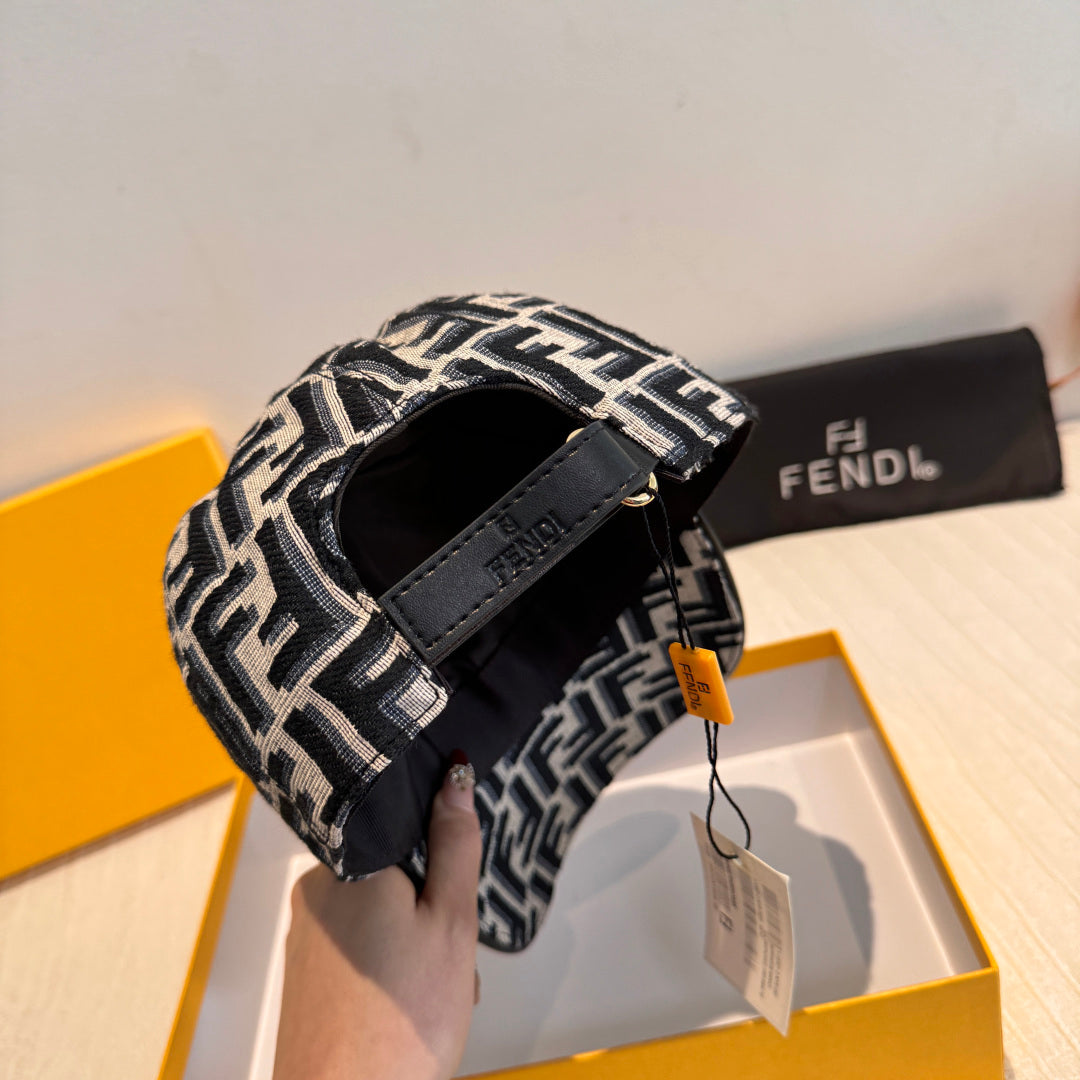 Fendi Canvas Baseball Cap - image 8